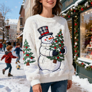 women's 3d printed casual christmas hoodie