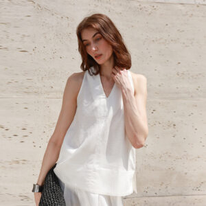 halterneck vest women's summer vacation spaghetti straps top shirt