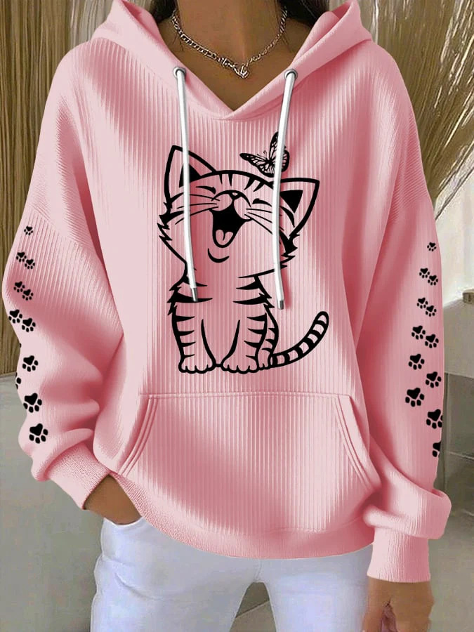 Women's 3D Printed Casual Waffle Hoodie 3b0ff56b 5592 4873 Aab2 Da676ee86b06