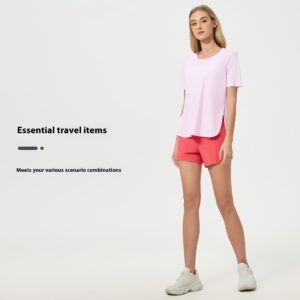 quick drying breathable sleeveless yoga clothing top