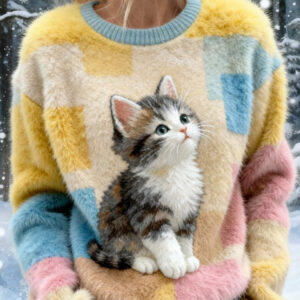 women's 3d printed casual christmas hoodie