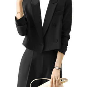 temperament goddess style small professional short suit coat