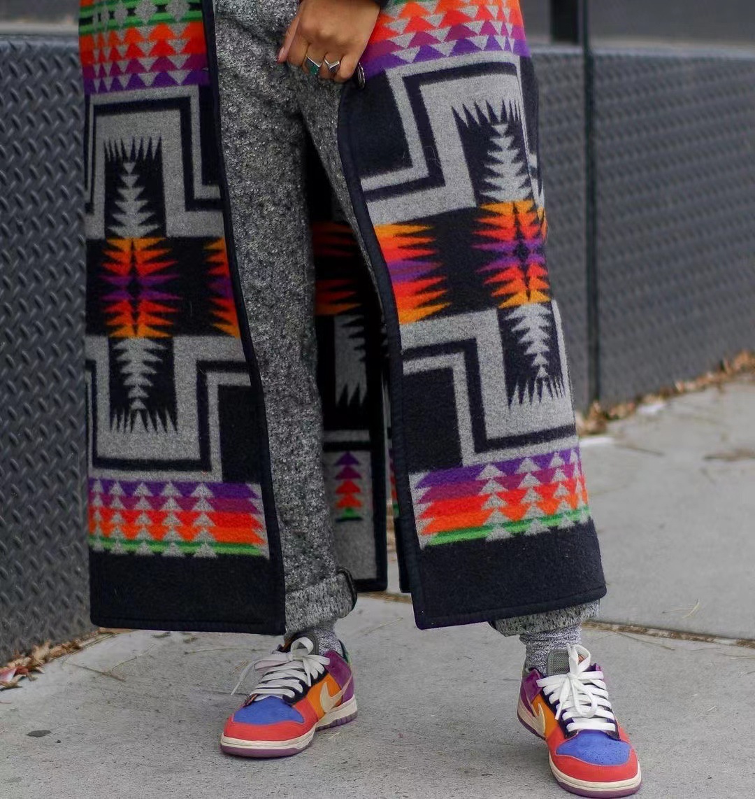 Women's Long Trench Coat Special-interest Design 62d889ed 7453 484b 88ff Aa937cc102eb