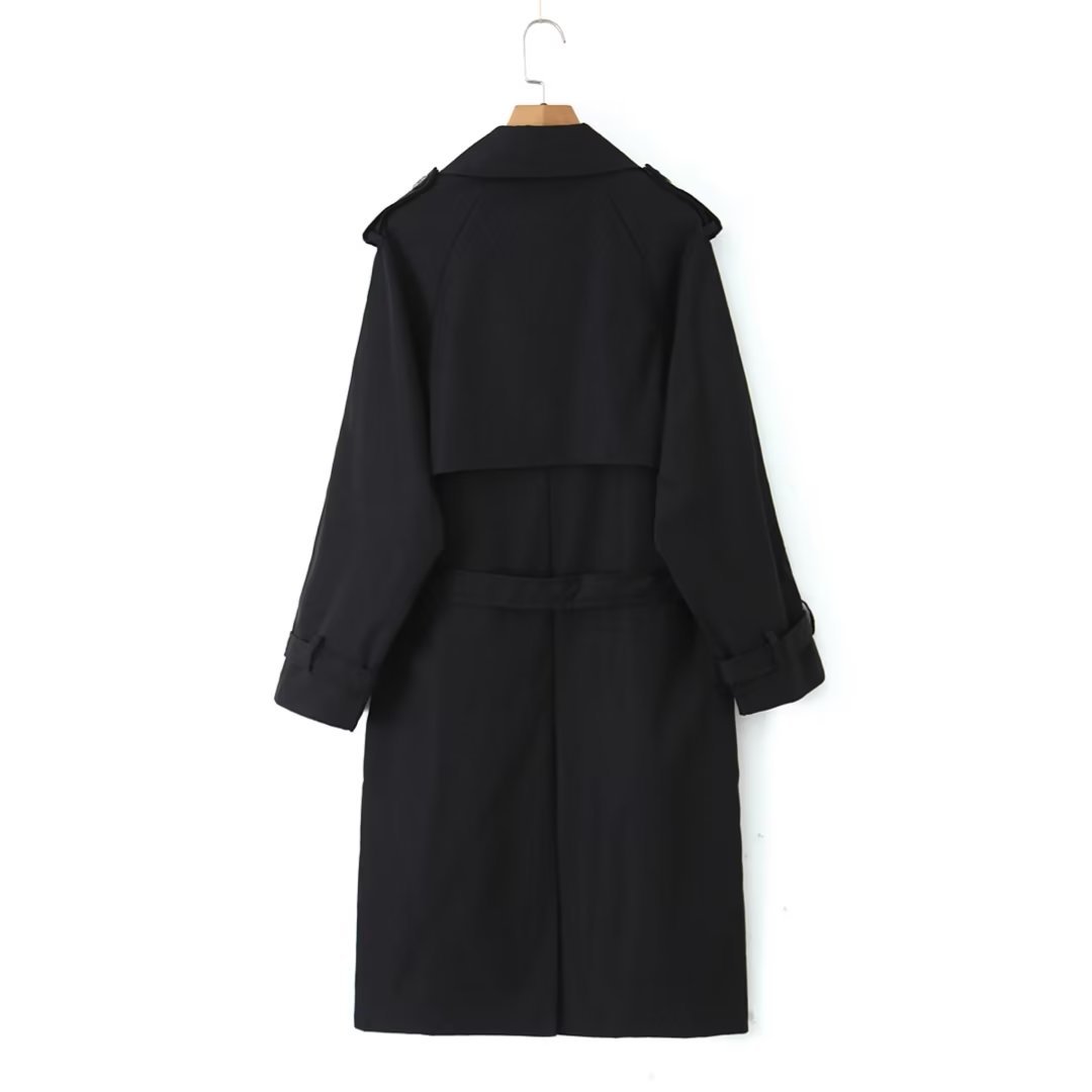 Women's Fashion Casual Long Trench Coat 79d2e0a7 8a4e 4c80 9be0 92a5d4163444