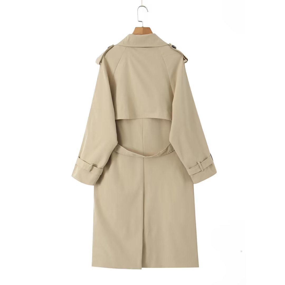 Women's Fashion Casual Long Trench Coat 8c8b88f0 0dd9 4980 9352 A316702967dd