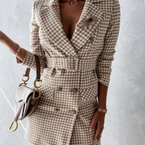 women's long sleeved waist cinching colorful suit jacket