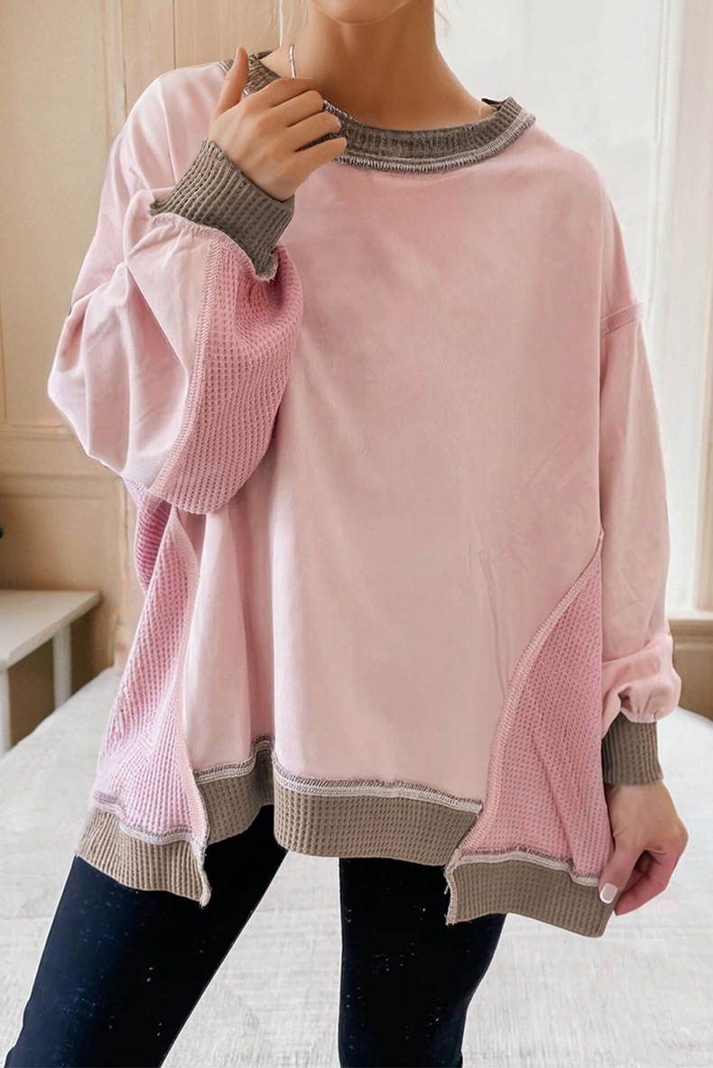 New Round-neck Long-sleeve Casual Versatile Hoodie 96bf9691 E9eb 458e Aa9e 54ab6c83ccbf