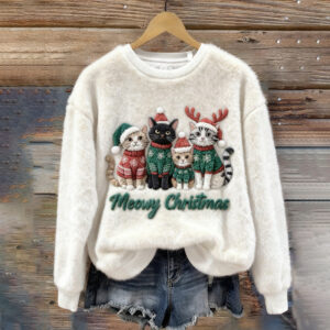 women's 3d printed casual christmas hoodie